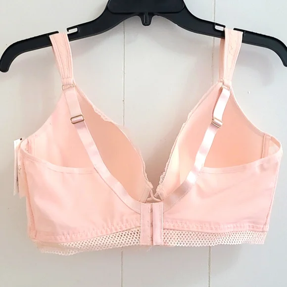 Jessica Simpson Women's Full Figure Bra Underwire Padded Peach Size 40D - Picture 2 of 7